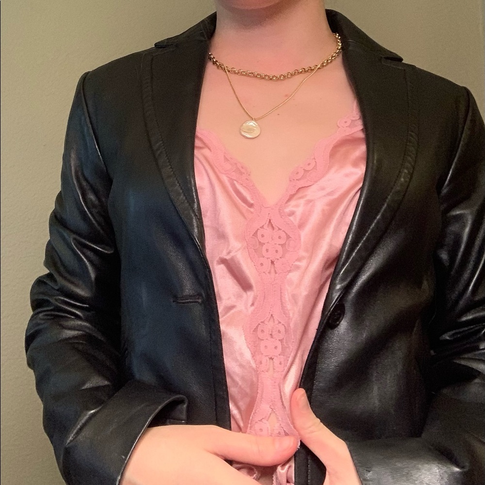 Vintage leather jacket